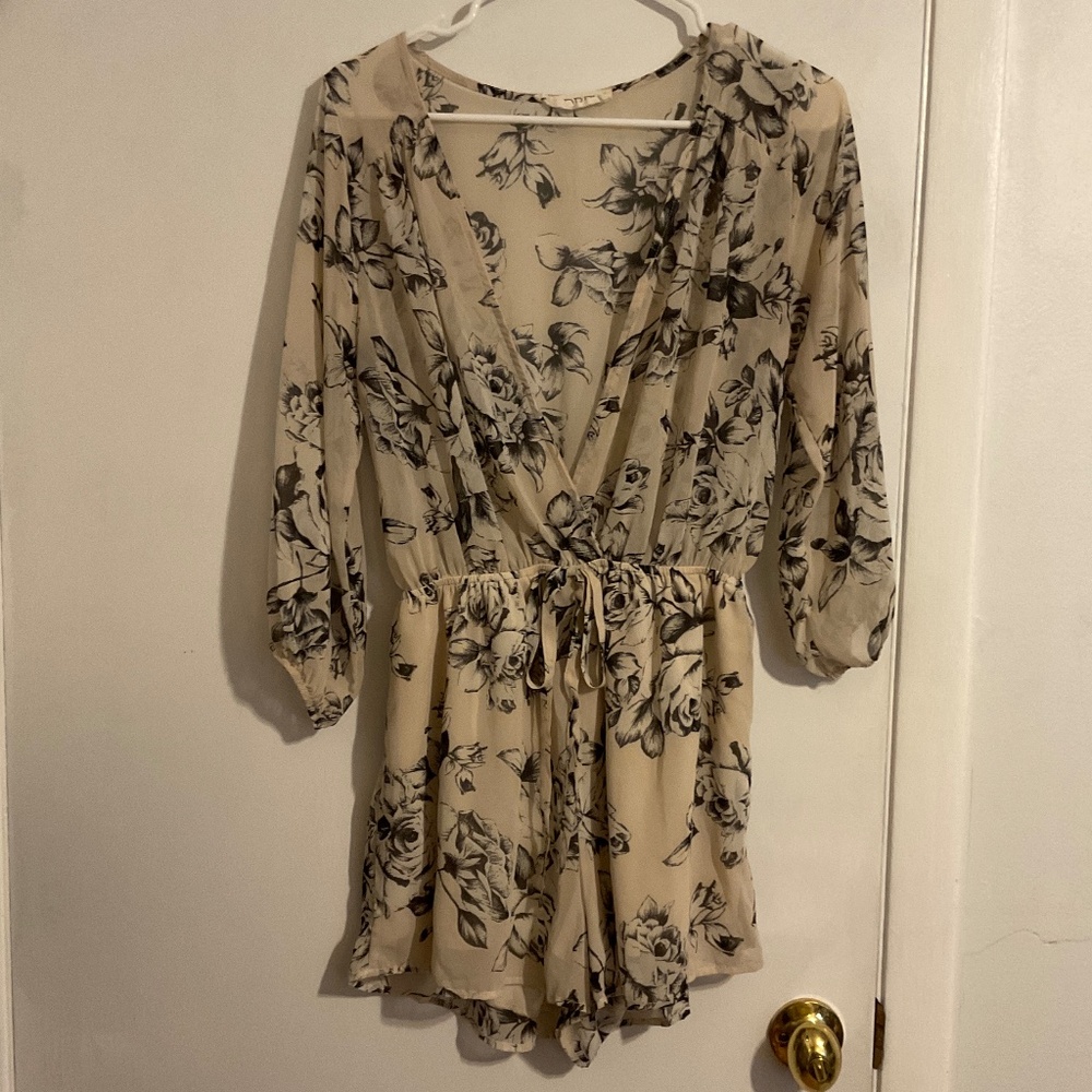 Floral romper